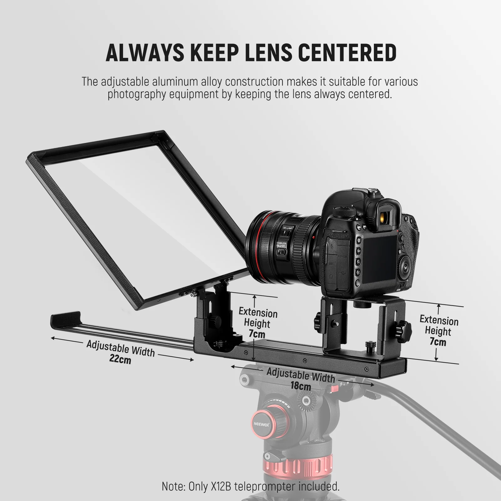 Teleprompter Neewer Basics X12B [4]