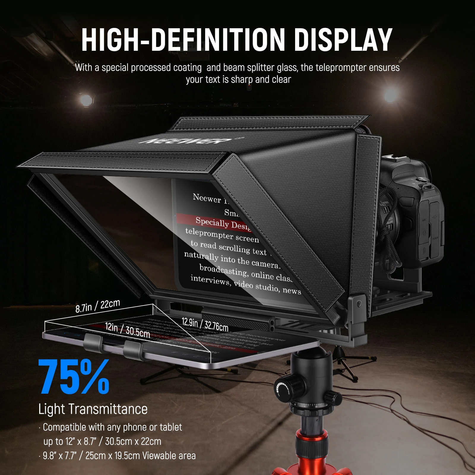 Teleprompter Neewer X12 [2]