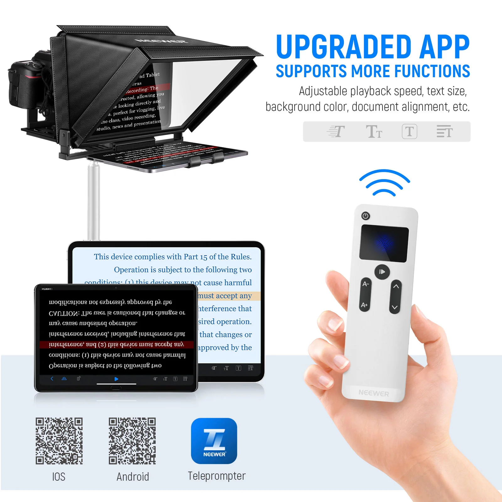 Teleprompter Neewer X12 [1]