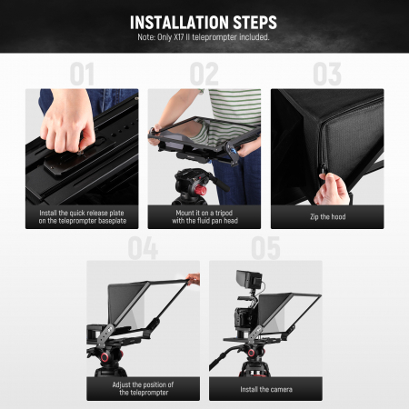 Teleprompter Neewer X17 II [5]