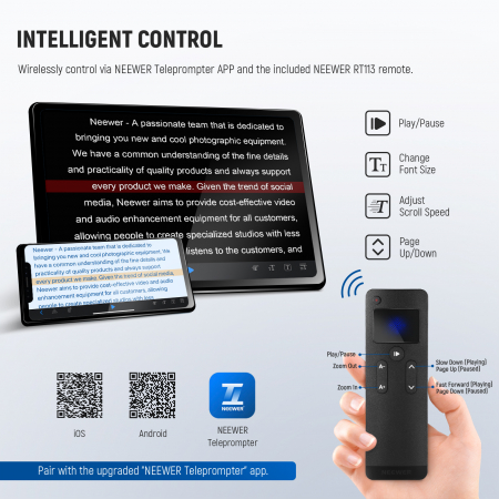 Teleprompter Neewer X17 II [4]