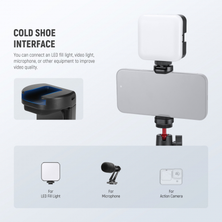 Mini Trepied Flexibil Neewer T72 cu Telecomanda [5]