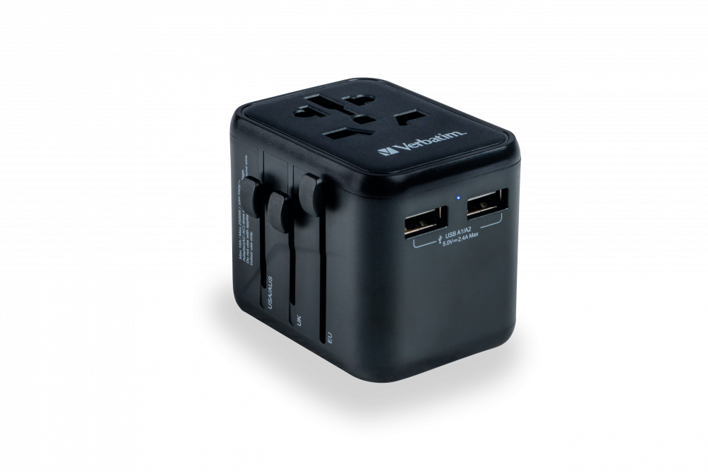 Product Image for Adaptor universal Verbatim UTA-01, 2x USB-A