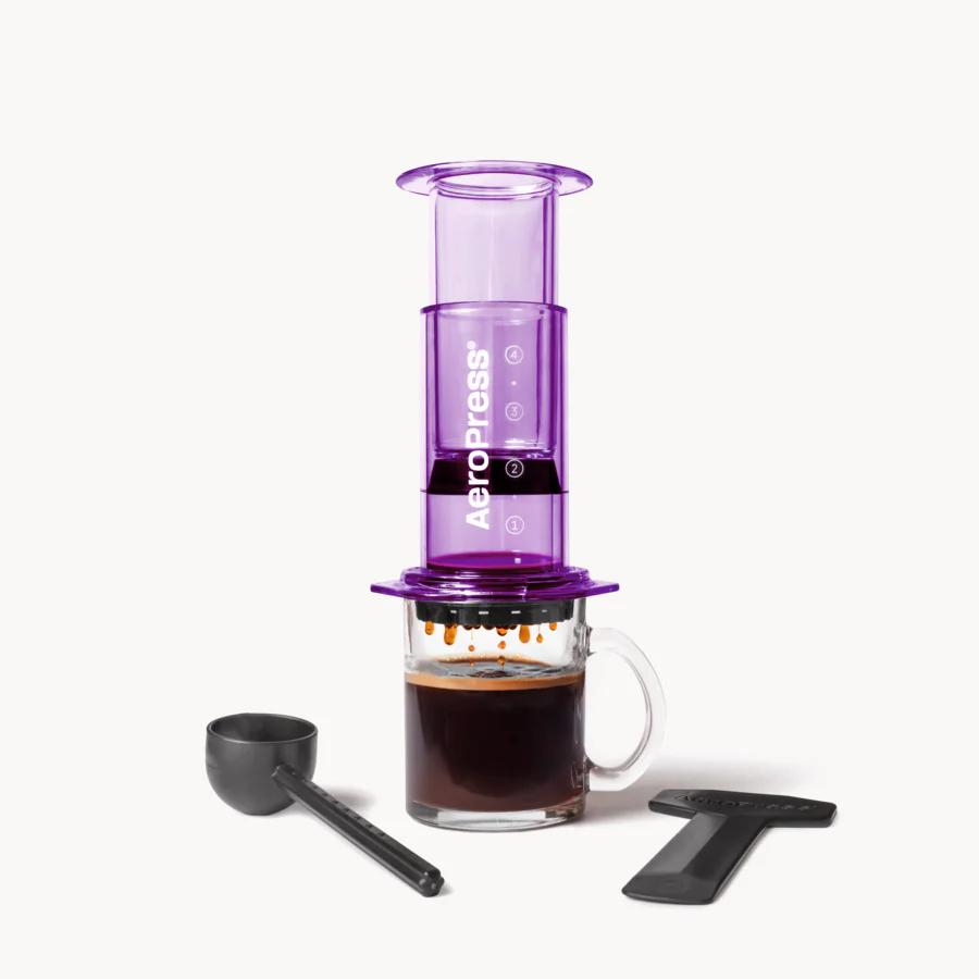 Product Image for Aparat de cafea AeroPress, 4 cafele, Mov