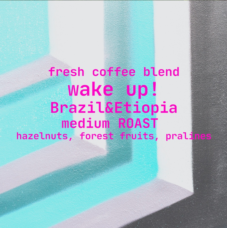 Product Image for Blend cafea specialitate Wake Up - BrazilEtiopia Cafea macinata espresso, 250g, 24-72h