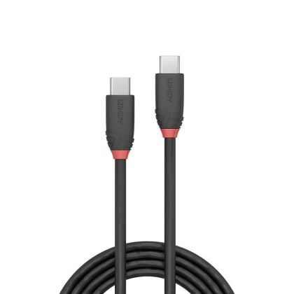 Product Image for Cablu Lindy 1m USB 3.2 Type C to C, material PVC, putere maxima 60W (20V 3A, Standard Power Range (SPR)), rezolutie maxima 4K 4096x2160 60Hz