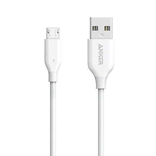 Product Image for Cablu Micro USB Anker PowerLine,1 metru, Alb
