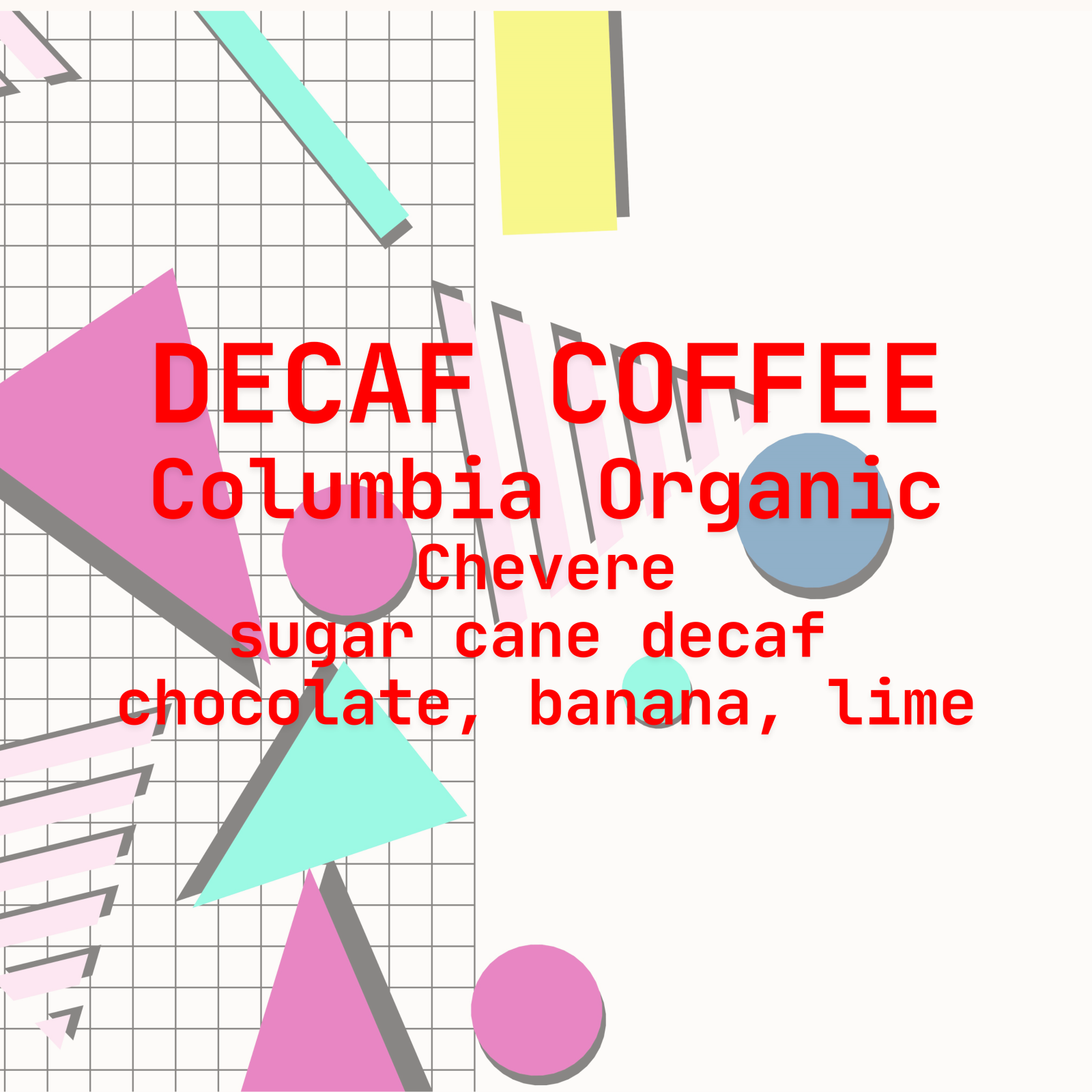 Product Image for Cafea specialitate Columbia Chevere DECAF 250g, Cafea Boabe, 24-72h