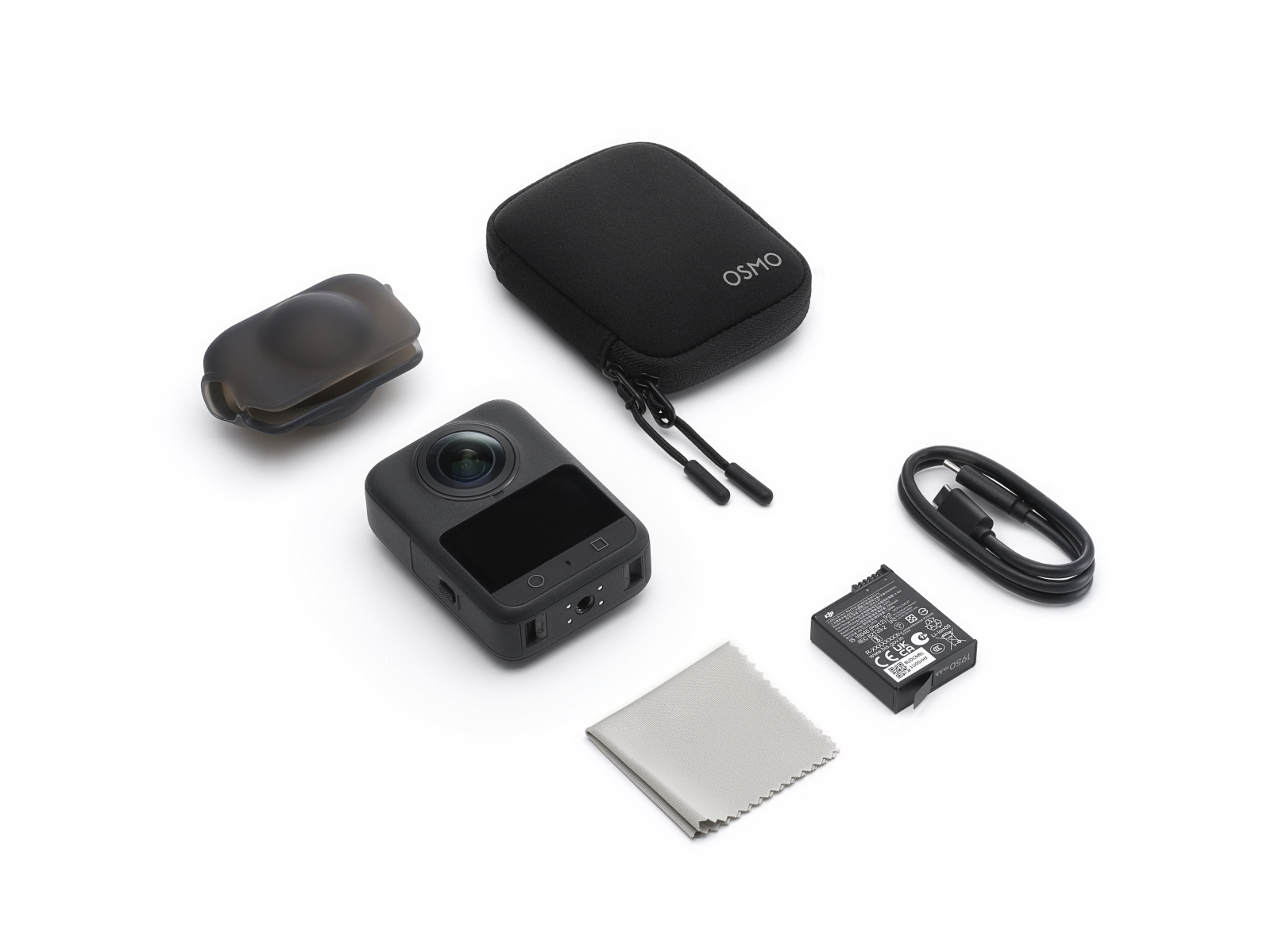 Product Image for Camera de actiune DJI Osmo 360, Standard Combo, 8K, 120MP, F 1.9, Stabilizare 3 axe, RockSteady 3.0, WiFi 6, Bitrate:170Mbps, 105Gb stocare interna