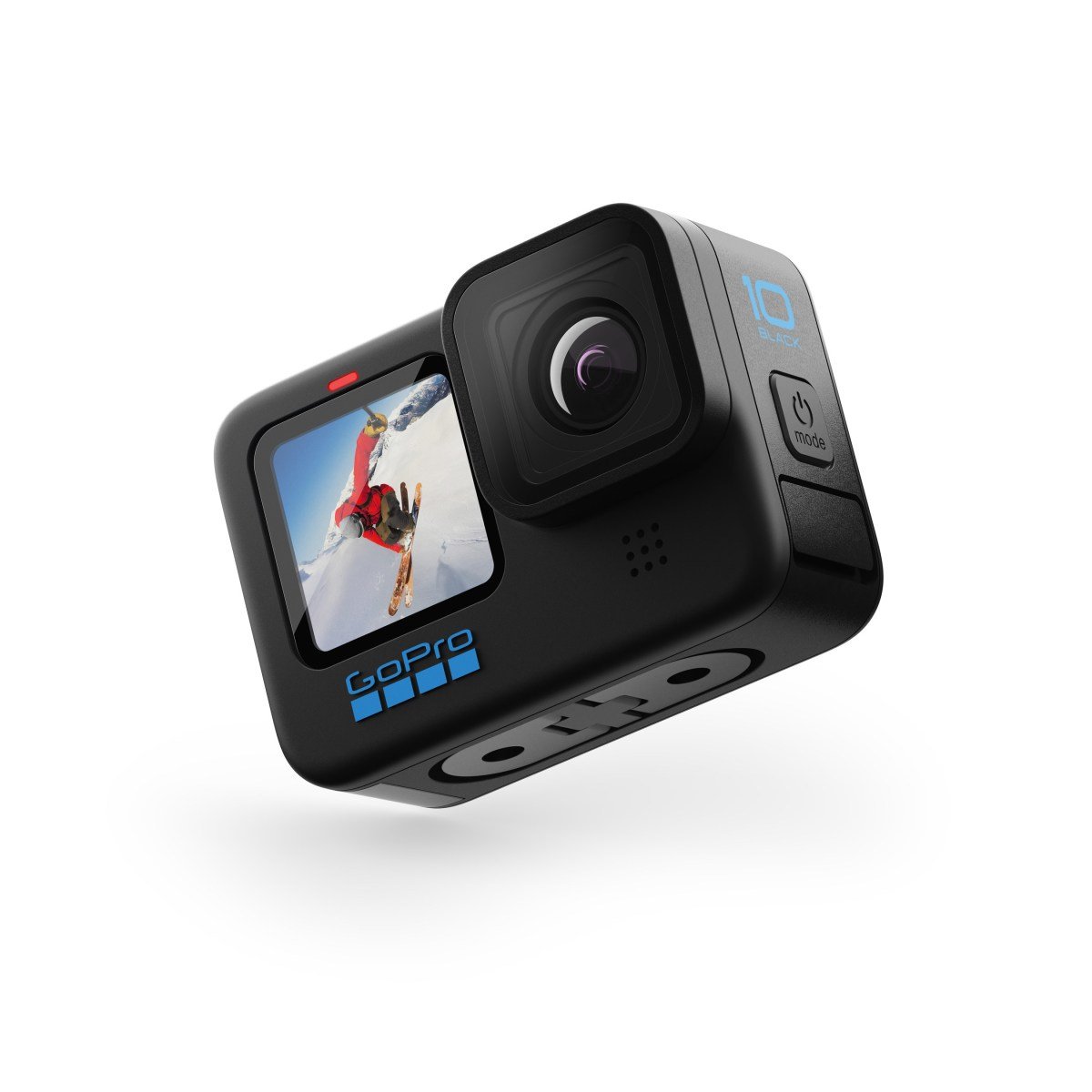 Camera de actiune GoPro Hero 10 Black, 5.3K60, 23MP, Procesor GP2,  HyperSmooth 4.0, 8X Slo-Mo, Waterpro