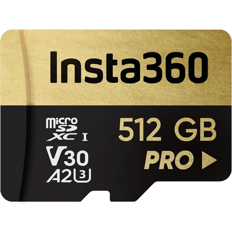 Product Image for Card memorie microSDXC Insta360, 512GB, A2 V30 UHS-I U3