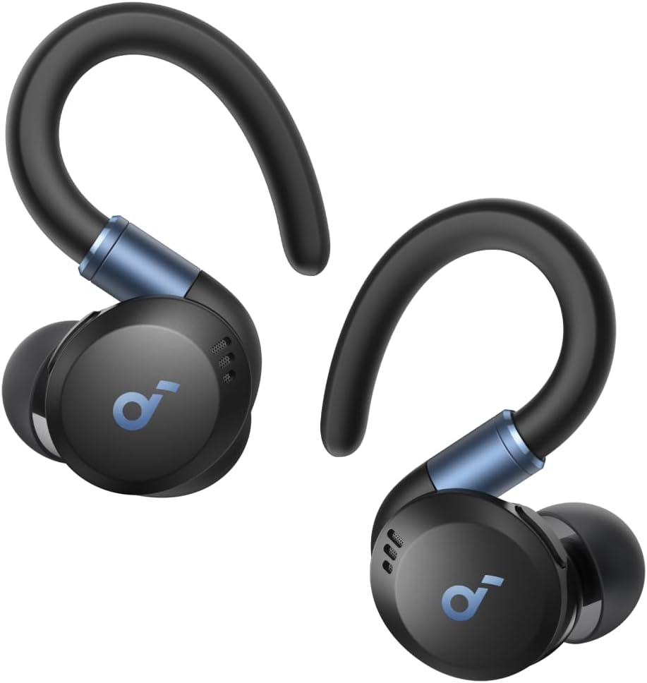 Product Image for Casti True wireless Anker Soundcore Sport X20, Tehnologie Noise Cancelling, Bluetooth 5.3, IP68, Deep Bass, Negru