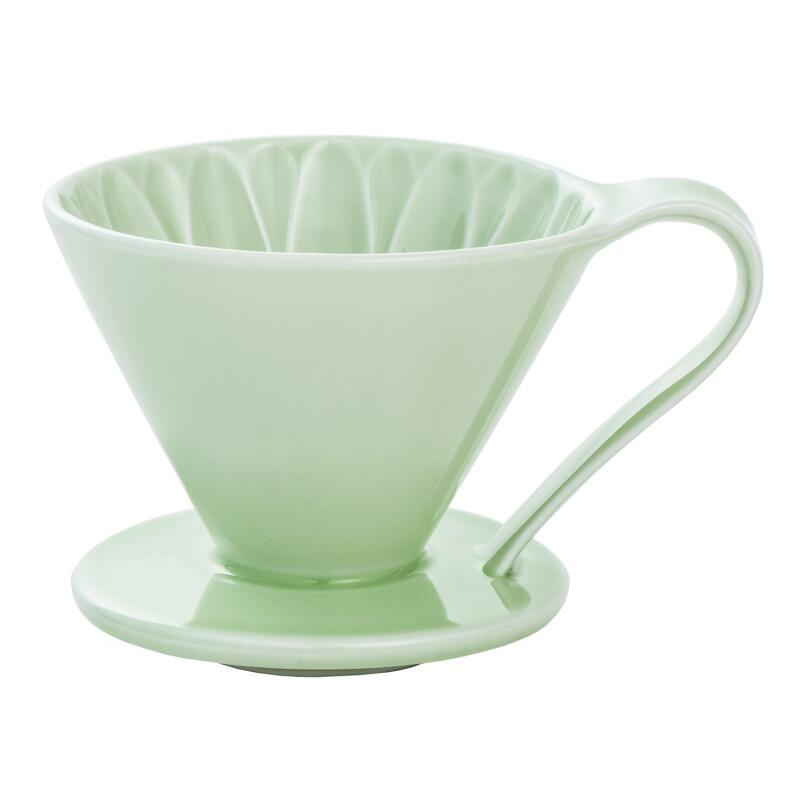Product Image for Dripper CAFEC Arita Cone Flower, Portelan, 4 cesti, Verde