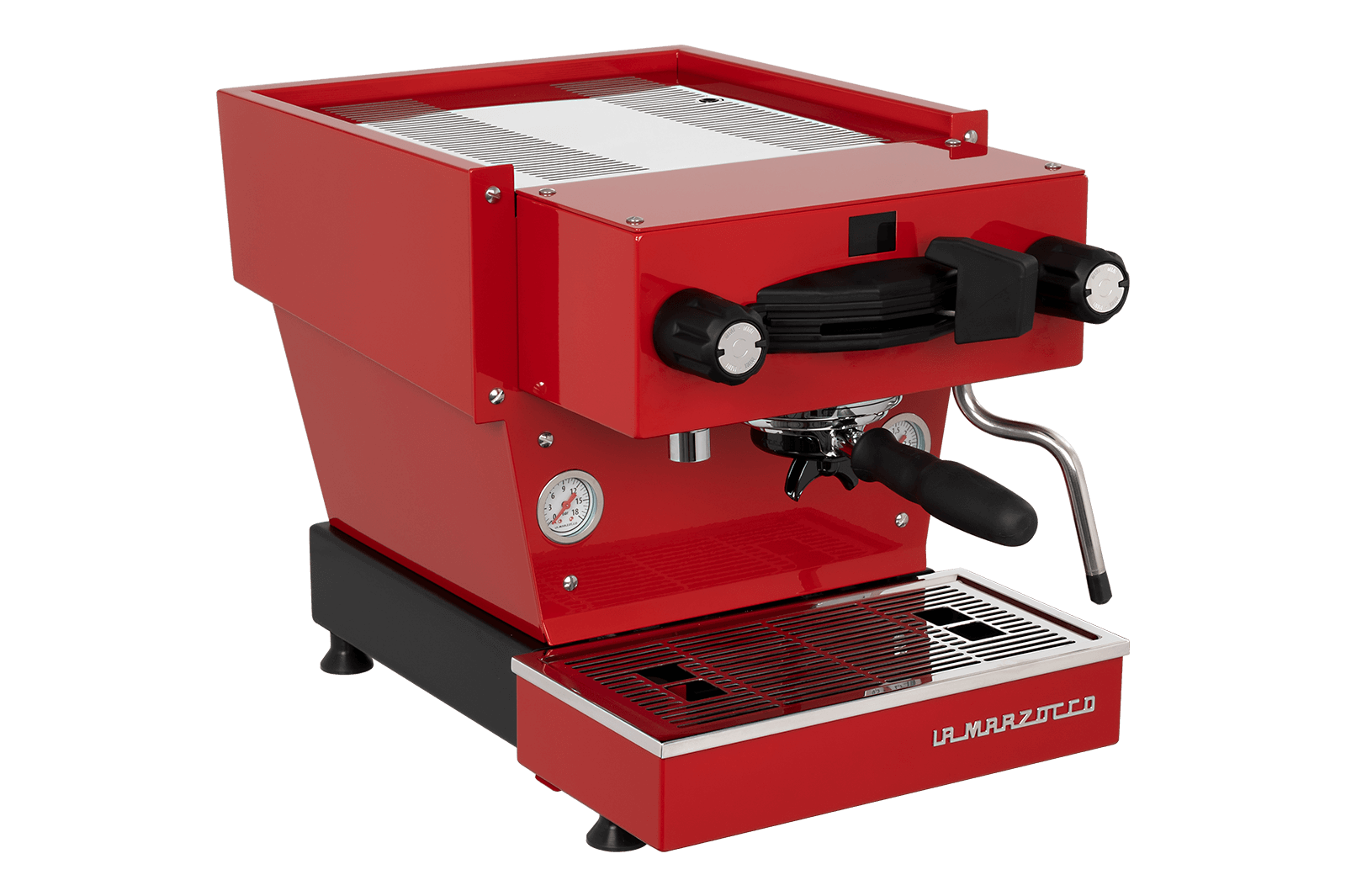 Product Image for Espressor manual La Marzocco Linea Mini, Dual Boiler, Configuratie EE, 1 Grup, Rosu