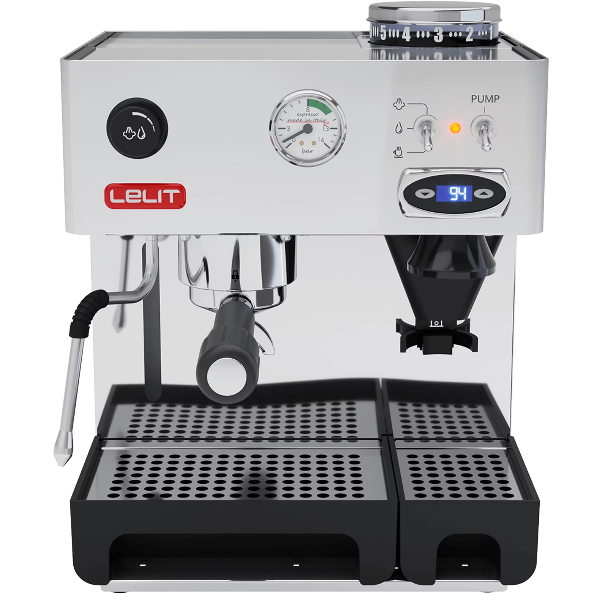 Product Image for Espressor manual Lelit Anita PL042TEMD, 1 Grup, Inox
