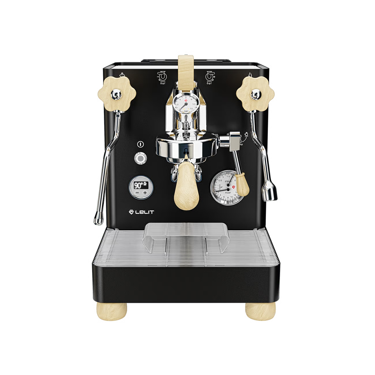 Product Image for Espressor manual Lelit Bianca PL162T-EUCB, Dual Boiler, Negru