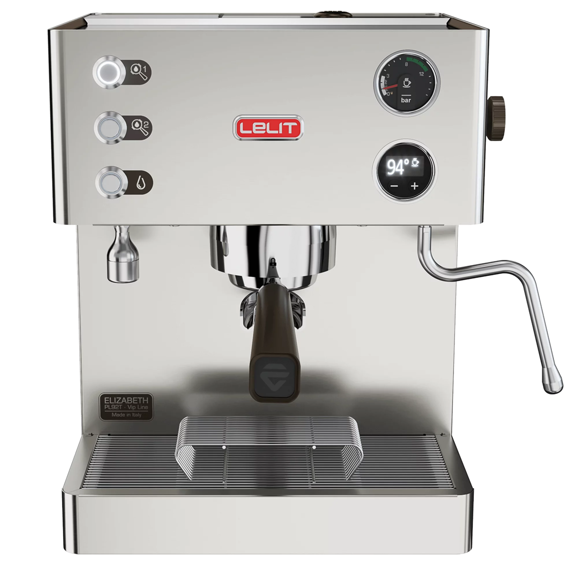 Product Image for Espressor manual Lelit Elizabeth PL92T, Dual Boiler, Inox