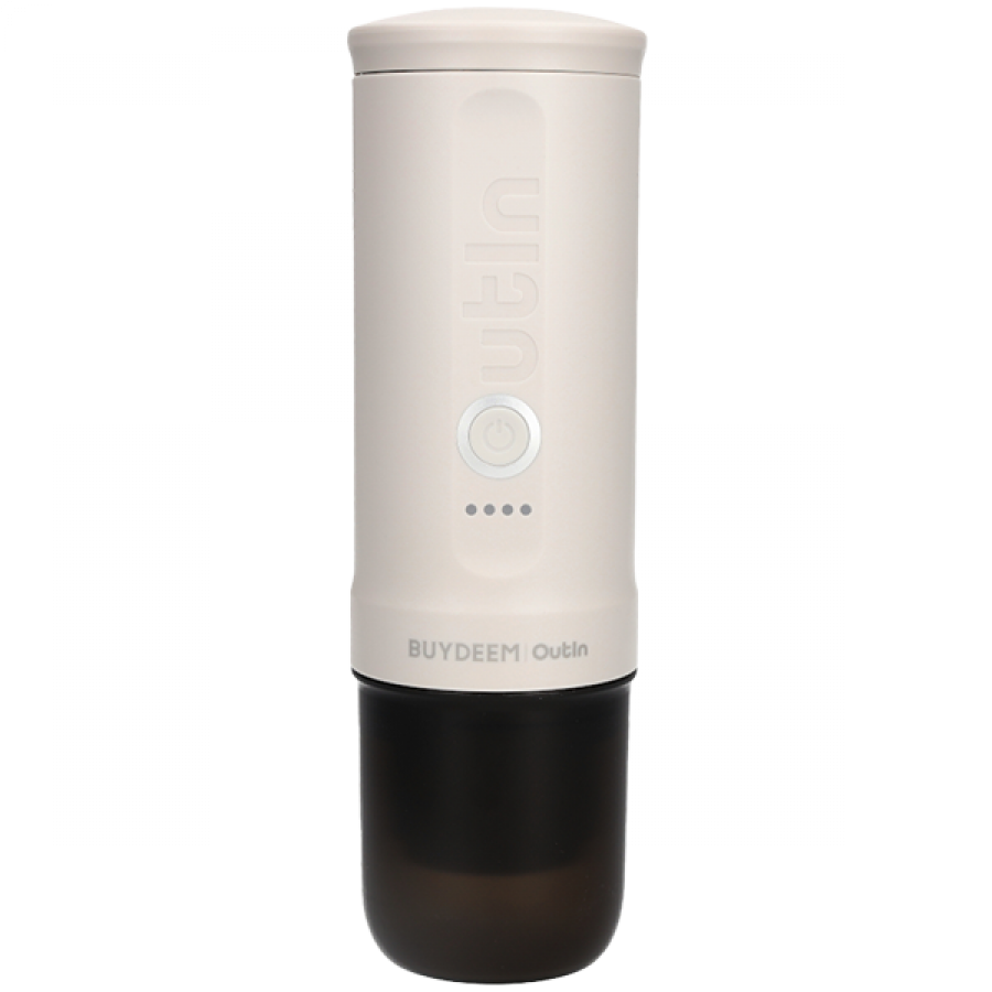 Product Image for Espressor portabil BUYDEEM Outin OTEM-01, Rezervor 80ml, presiune max. 20bari, Alb
