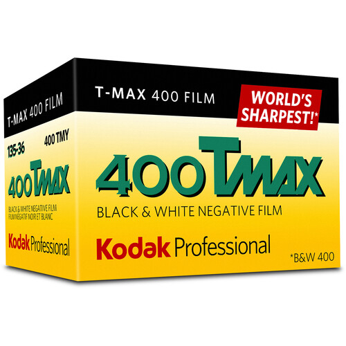 Product Image for Film foto alb-negru profesional Kodak T-Max 400, ISO 400, 35mm, 36 Expuneri