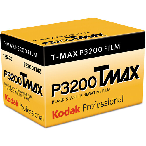 Product Image for Film foto alb-negru profesional Kodak T-Max P3200, ISO 3200, 35mm, 36 Expuneri