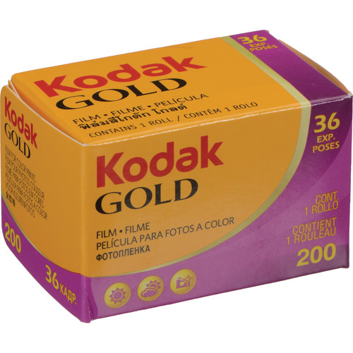 Product Image for Film foto color Kodak GOLD 200, ISO 200, 35mm, 36 Expuneri