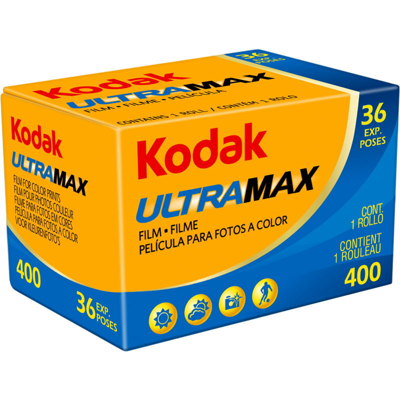 Product Image for Film foto color Kodak UltraMax 400, ISO 400, 35mm, 36 Expuneri