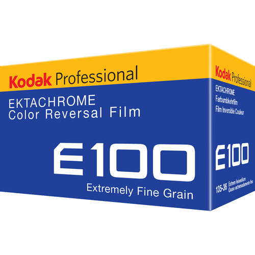 Product Image for Film foto color profesional Kodak Ektachrome E100, ISO 100, 35mm, 36 Expuneri