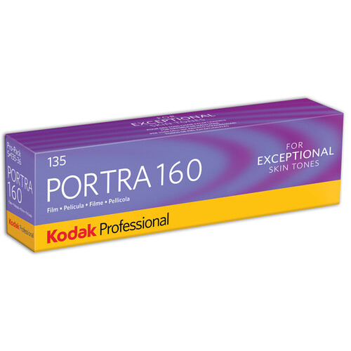 Product Image for Film foto color profesional Kodak Portra 160, ISO 160, 35mm, Set 5 bucati, 5 x 36 Expuneri