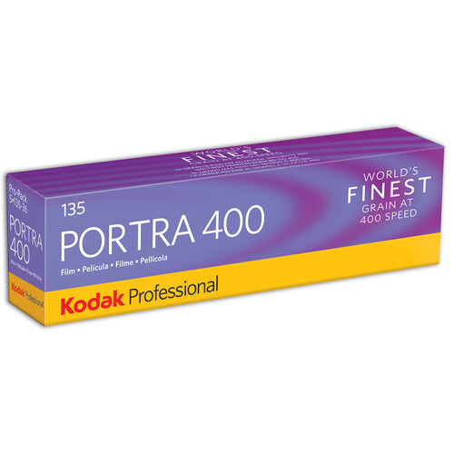 Product Image for Film foto color profesional Kodak Portra 400, ISO 400, 35mm, Set 5 bucati, 5 x 36 Expuneri