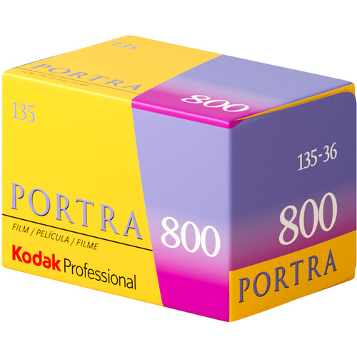 Product Image for Film foto color profesional Kodak Portra 800, ISO 800, 35mm, 36 Expuneri