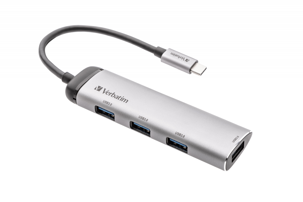 Product Image for Hub Multiport Verbatim USB-C, 4 porturi USB 3.2 Gen 1