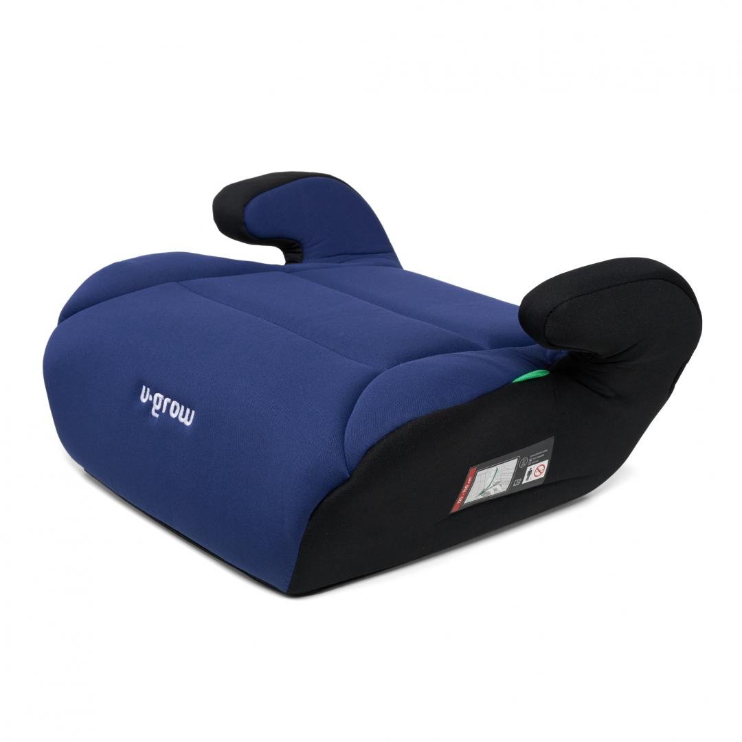 Product Image for Inaltator auto U-GROW, R129, fara ISOFIX, 15-36 kg, 125-150 cm, Albastru Negru
