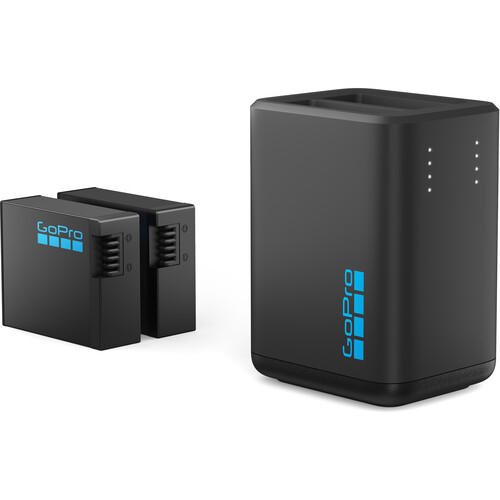 Product Image for Incarcator dublu GoPro pentru HERO13 Black + 2 acumulatori Enduro 1900mAh