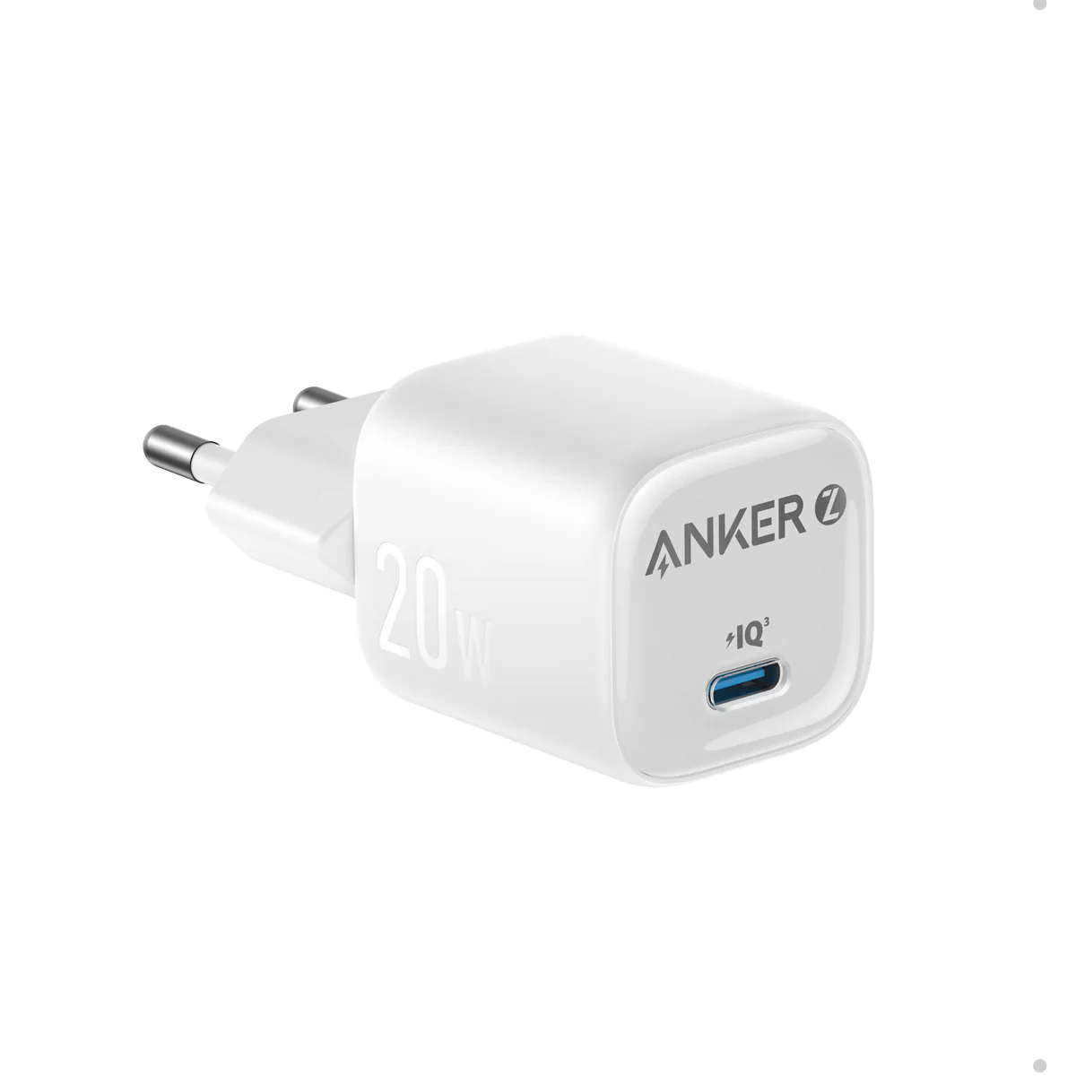 Product Image for Incarcator retea Anker Zolo USB-C 20W, Power Delivery 3.0, Fast Charging, Alb