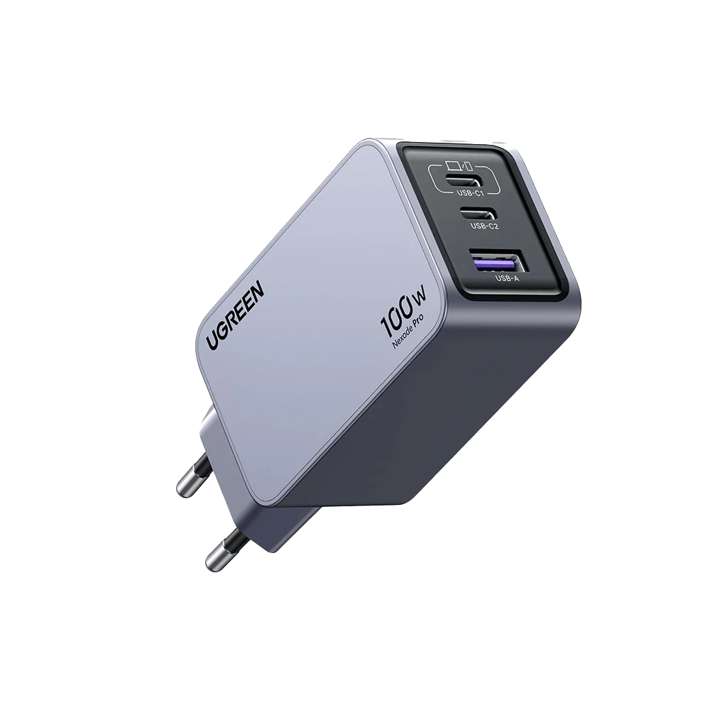 Product Image for Incarcator retea Ugreen Nexode Pro, 100W, Gri