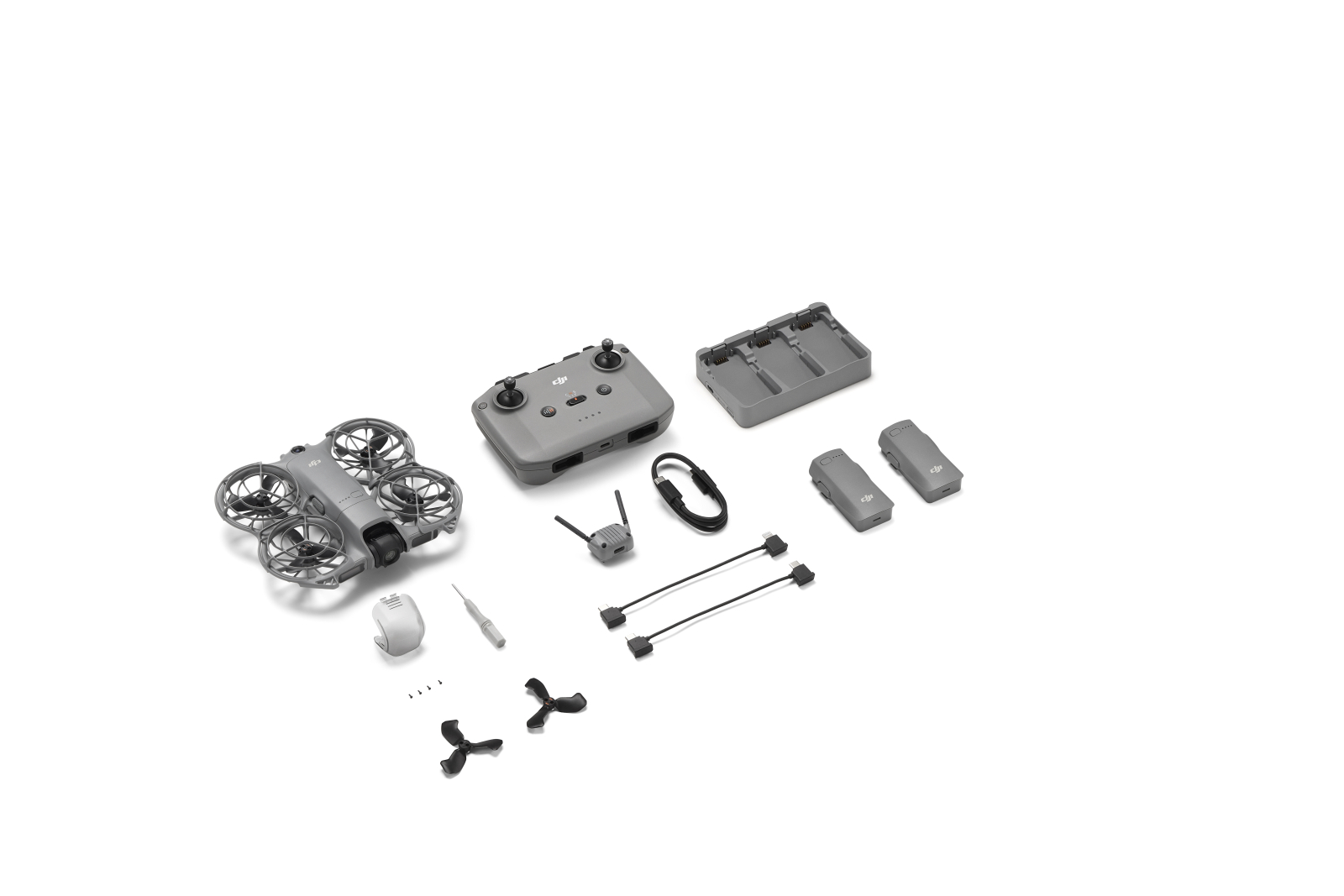 Product Image for Kit Drona DJI Neo 2 Fly More Combo
