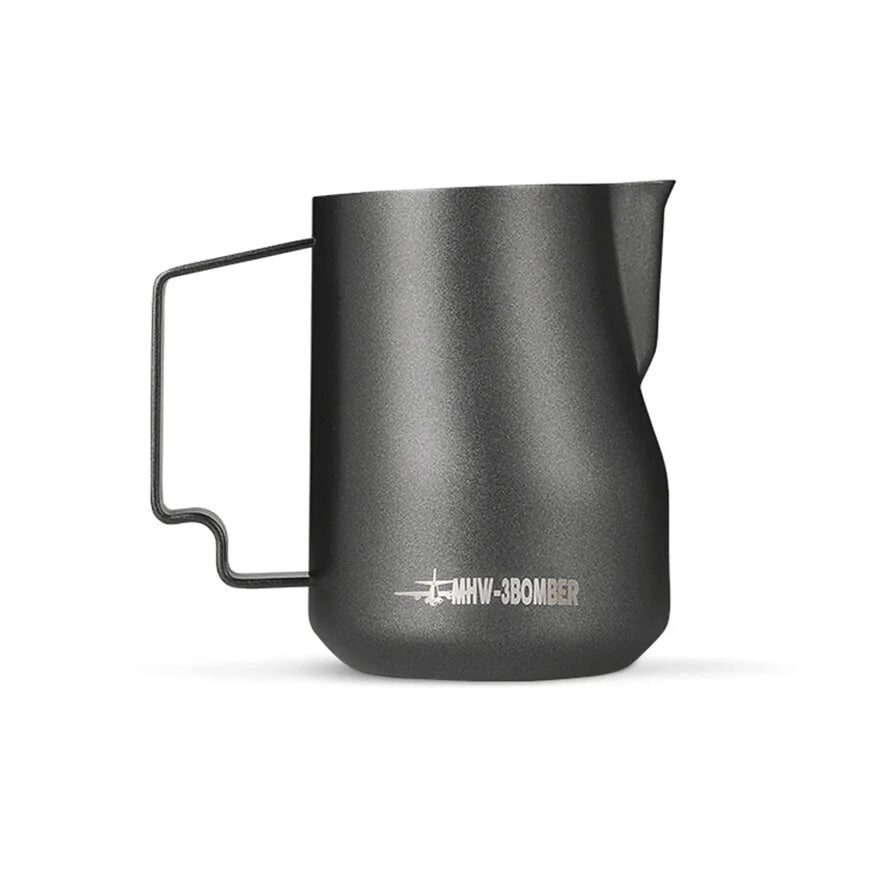 Product Image for Latiera MHW-3BOMBER Milk Jug Turbo, Negru mat, 350ml