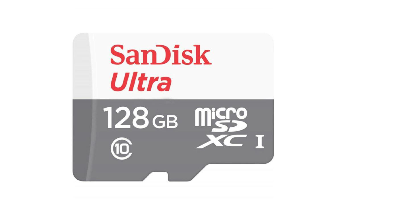Product Image for Sandisk Card de Memorie Ultra MicroSD, 128GB, 100 MB s, Class 10, UHS-I