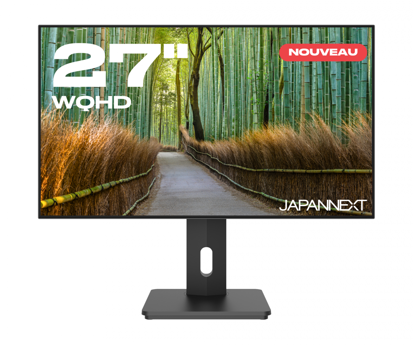Product Image for Monitor LED JAPANNEXT JN-27IPS4FLWQHDR, 27 , WQHD, 60Hz