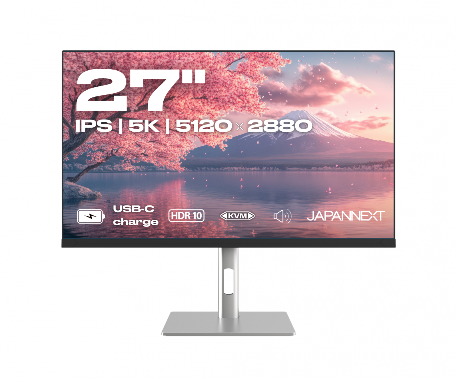 Product Image for Monitor LED JAPANNEXT JN-IPS275K-HSPC9, 27 , 5K, 60Hz