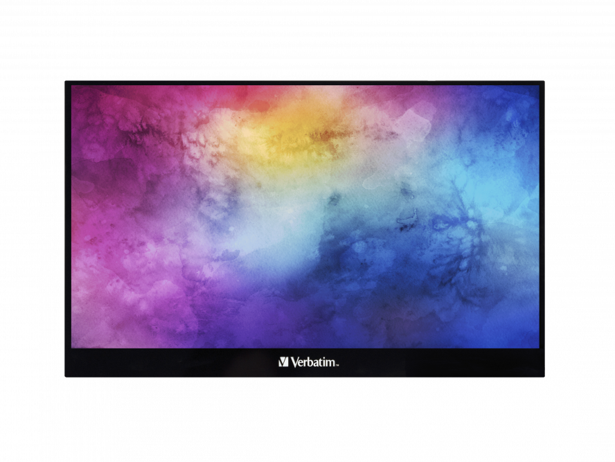 Product Image for Monitor Portabil LED Verbatim PMT-15, 15.6 , Touchscreen, FHD, IPS, HDR