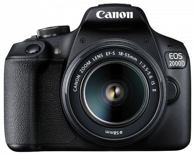 Product Image for Aparat foto DSLR Canon EOS 2000D, 24.1 MP + Obiectiv EF-S 18-55mm F 3.5-5.6 IS II