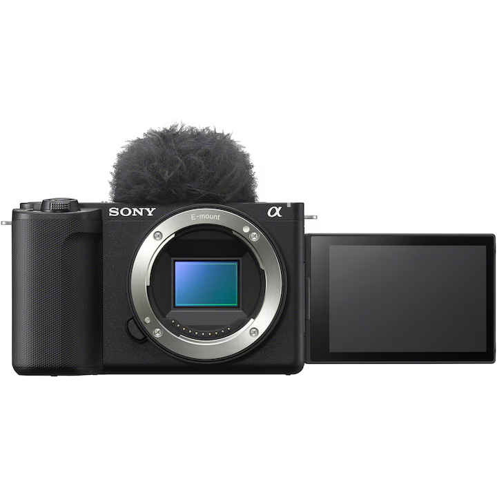 Product Image for Aparat foto Mirrorless Sony Alpha ZV-E10 II Body, 26MP, APS-C, E-Mount, 4K 60p, ISO 100-32000, Negru