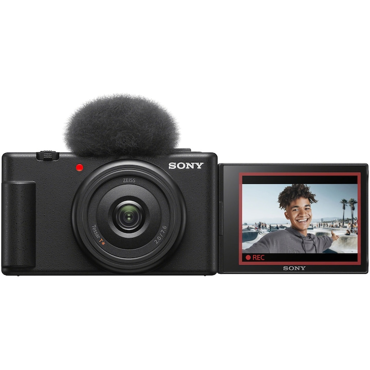 Product Image for Camera foto vlogging Sony ZV-1F, 20.1MP, 4K, Negru