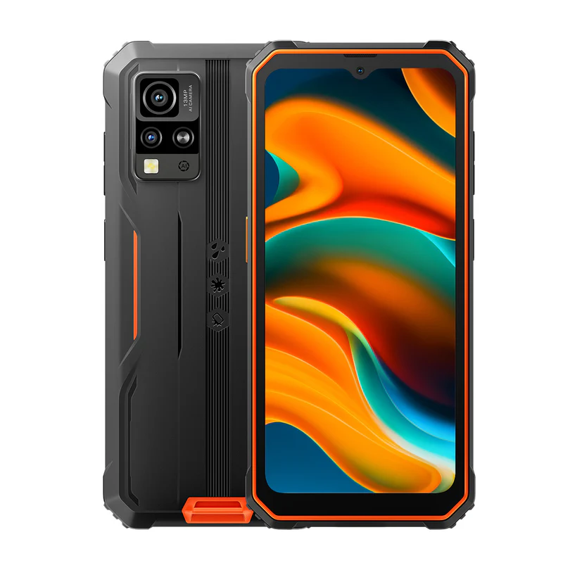 Product Image for Telefon mobil Blackview BV4800, Dual SIM, 6.56 , 64GB, 3GB RAM, 5180 mAh, Gorilla Glass 5, Negru Portocaliu