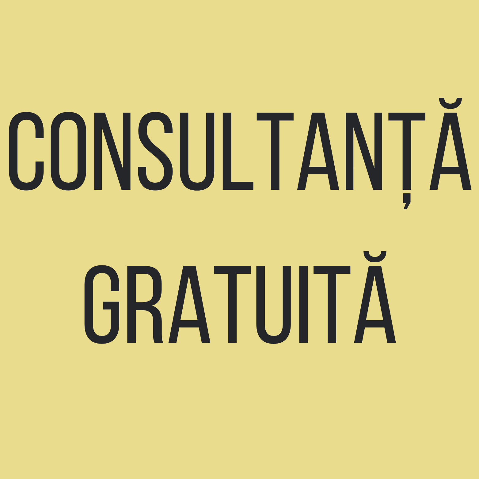 Consultanță gratuită