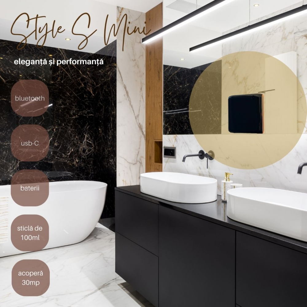 Difuzor de Parfum Style S Mini - Eleganță și Performanță pentru Casa și Spații Comerciale [3]