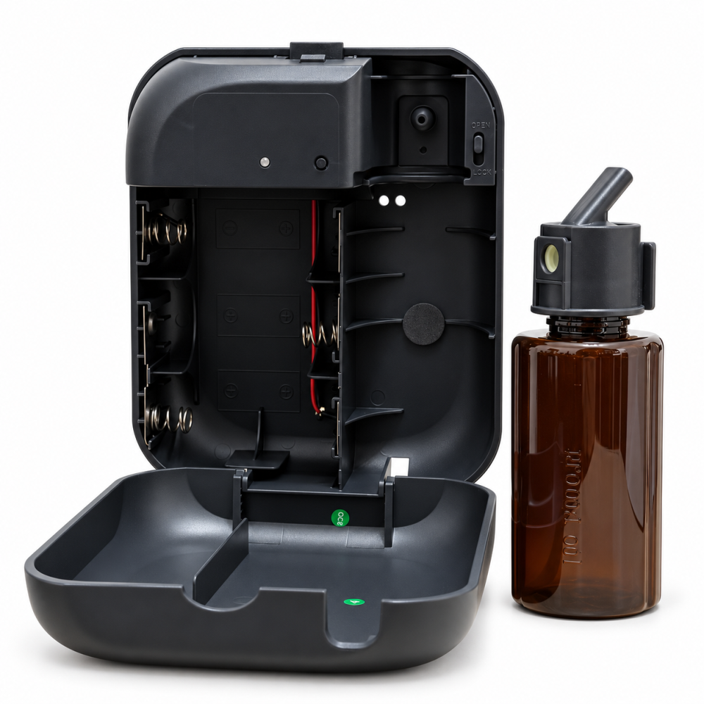 Difuzor profesional de parfum ambiental Nexo Pro Black – fără cablu, 3 baterii R20, Bluetooth, până la 300 m³ / 100 m² [5]