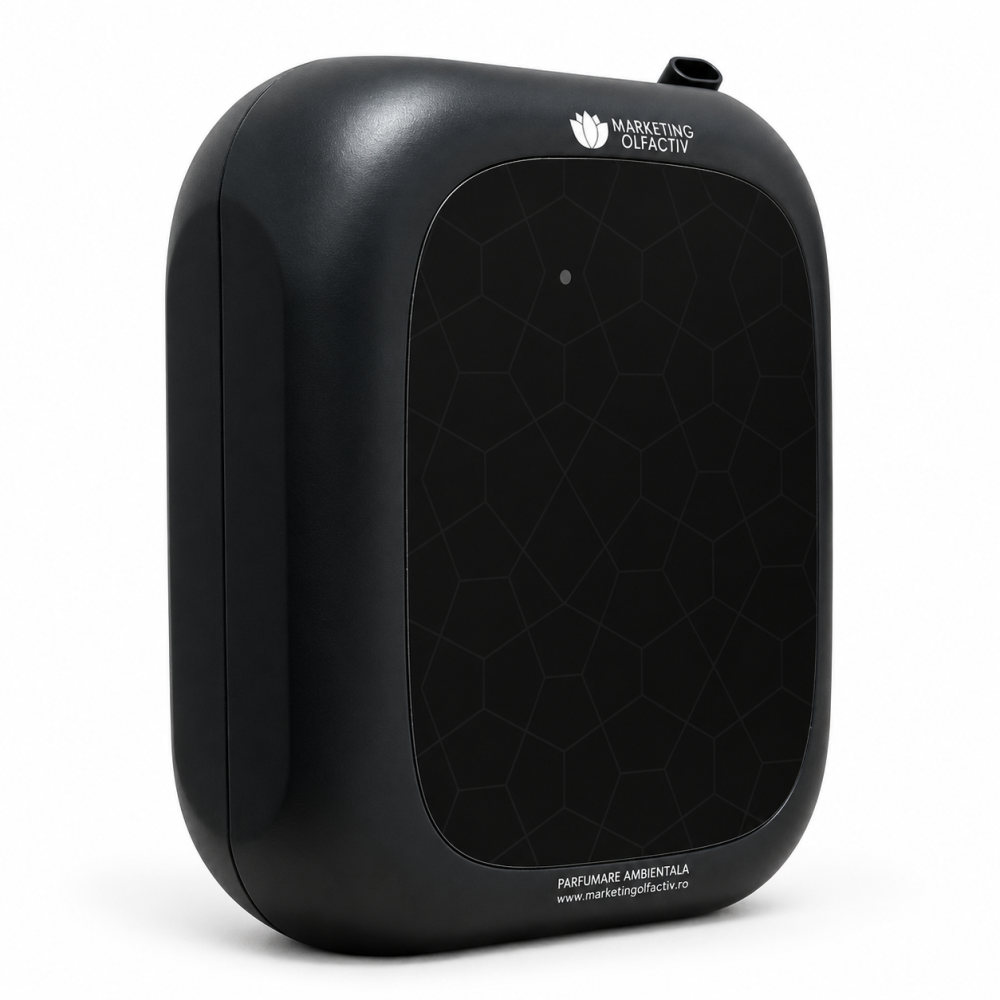 Difuzor profesional de parfum ambiental Nexo Pro Black – fără cablu, 3 baterii R20, Bluetooth, până la 300 m³ / 100 m² [3]