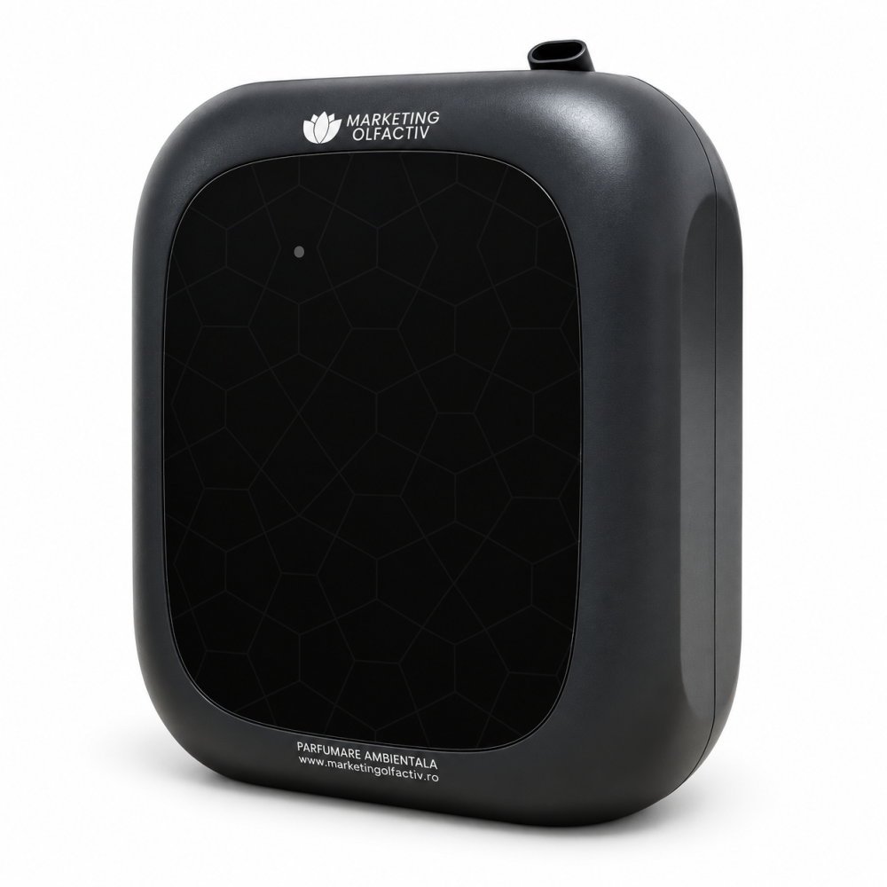 Difuzor profesional de parfum ambiental Nexo Pro Black – fără cablu, 3 baterii R20, Bluetooth, până la 300 m³ / 100 m² [2]